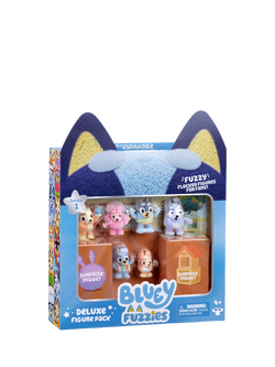 Bluey Fuzzies Deluxe Figure Pack - view 2, Multi