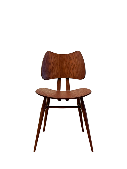 ercol Butterfly Dining Chair, Amber - view 2, Amber