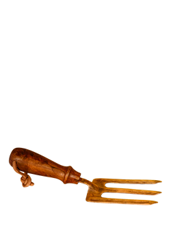 Wilstone Garden Hand Fork, Copper, Natural