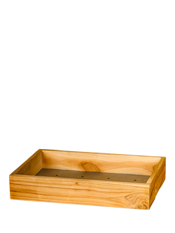 Wilstone Teak Wood Seed Tray, Natural