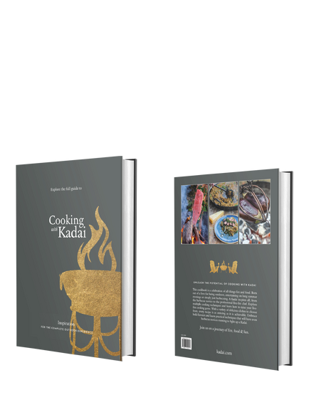 Kadai 'Cooking with Kadai' BBQ Cookbook, Black