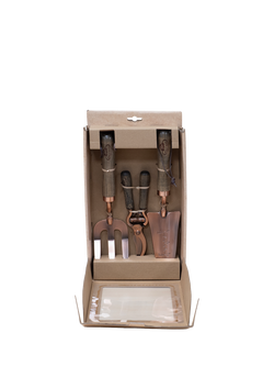 Fallen Fruits Everyday Garden Essential Tool Kit, FSC-Certified (Ash Wood), Copper - view 2, Natural