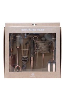 Fallen Fruits The Cultivators Edit Tool Kit, FSC-Certified (Ash Wood), Copper, Natural