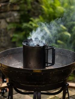 Kadai BBQ Chimney Starter - view 2, Black