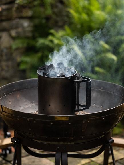 Kadai BBQ Chimney Starter - view 2, Black