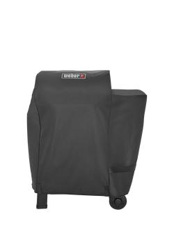 Weber Smoque Pellet Smoker Premium BBQ Protective Cover, Black