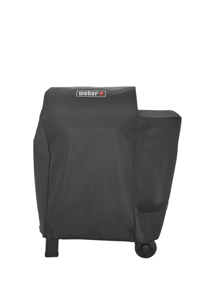 Weber Smoque Pellet Smoker Premium BBQ Protective Cover, Black