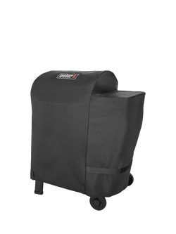 Weber Smoque Pellet Smoker Premium BBQ Protective Cover - view 2, Black