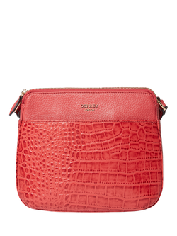 OSPREY LONDON Kellie Crossbody Bag, Rosewood - view 2, Rosewood