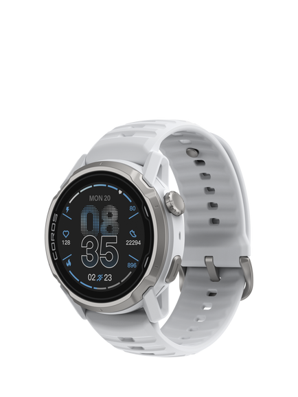 COROS Apex 4 GPS Mountain Sports Watch, 46mm, White