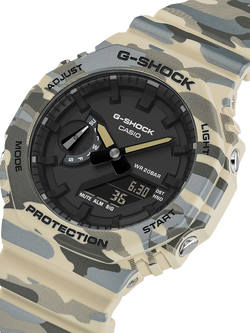 Casio GA-2100CM-5AER Men's G-SHOCK 2100 Watch, Camo - view 2, Camo
