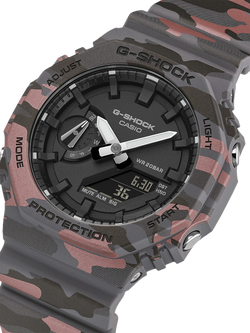 Casio GA-2100CM-8AER Men's G-SHOCK 2100 Watch, Camo - view 2, Camo