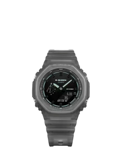 Casio GA-2100K-1AER Men's G-SHOCK Smoked Lights 2100 Watch, Black - view 2, Black