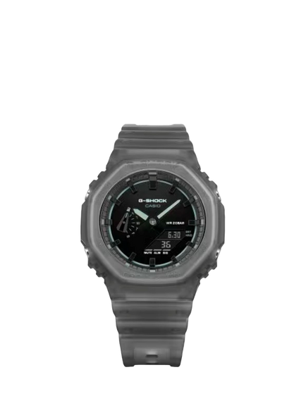 Casio GA-2100K-1AER Men's G-SHOCK Smoked Lights 2100 Watch, Black - view 2, Black