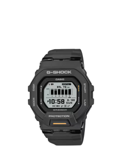 Casio GBD-200-1A1ER Men's Chronograph Workout Watch, Black, Black