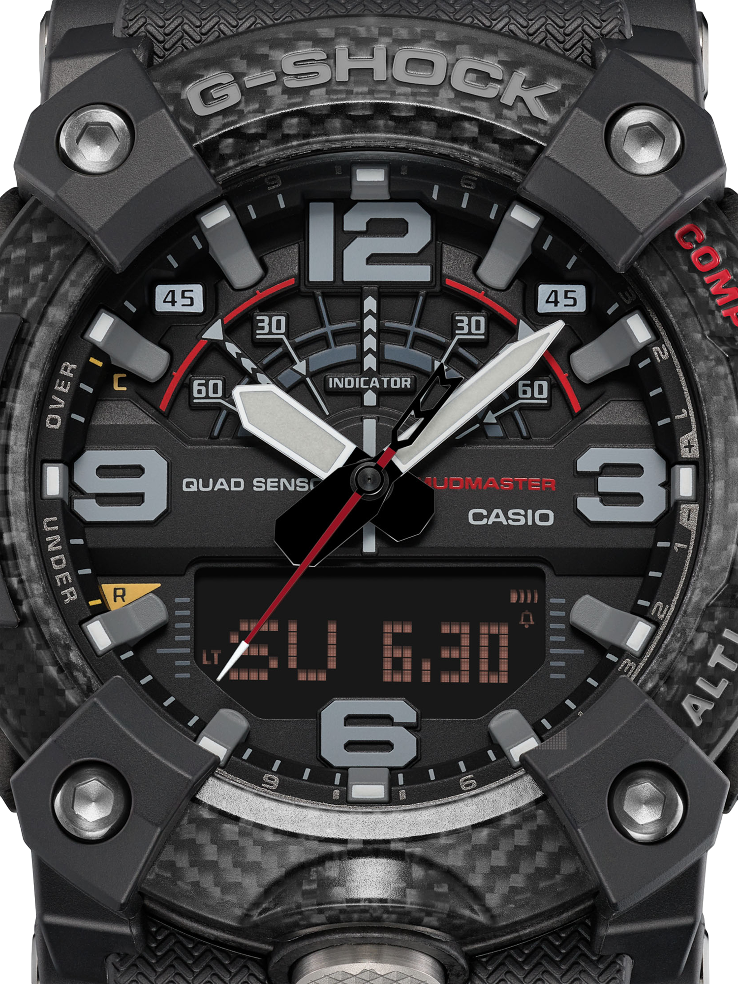 Casio GG-B100X-1AER Men's G-Shock Mudmaster Resin Strap Watch, Black