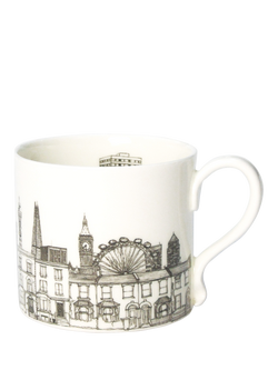 Glorious Mud London Houses Mug, 300ml, 