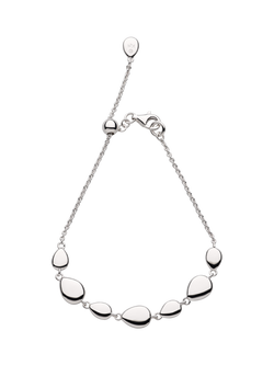 Kit Heath Coast Pebble Link Bracelet, Silver, Silver