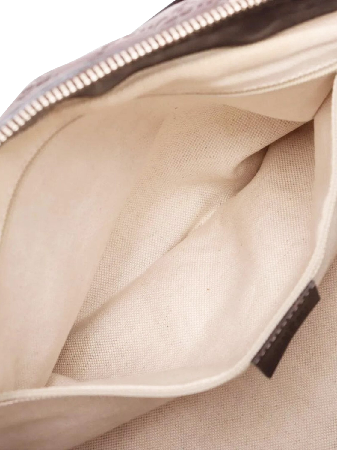 Product image 9 of 10, which shows Pre-loved GUCCI Sukey Guccissima 2-Way Bag, Brown