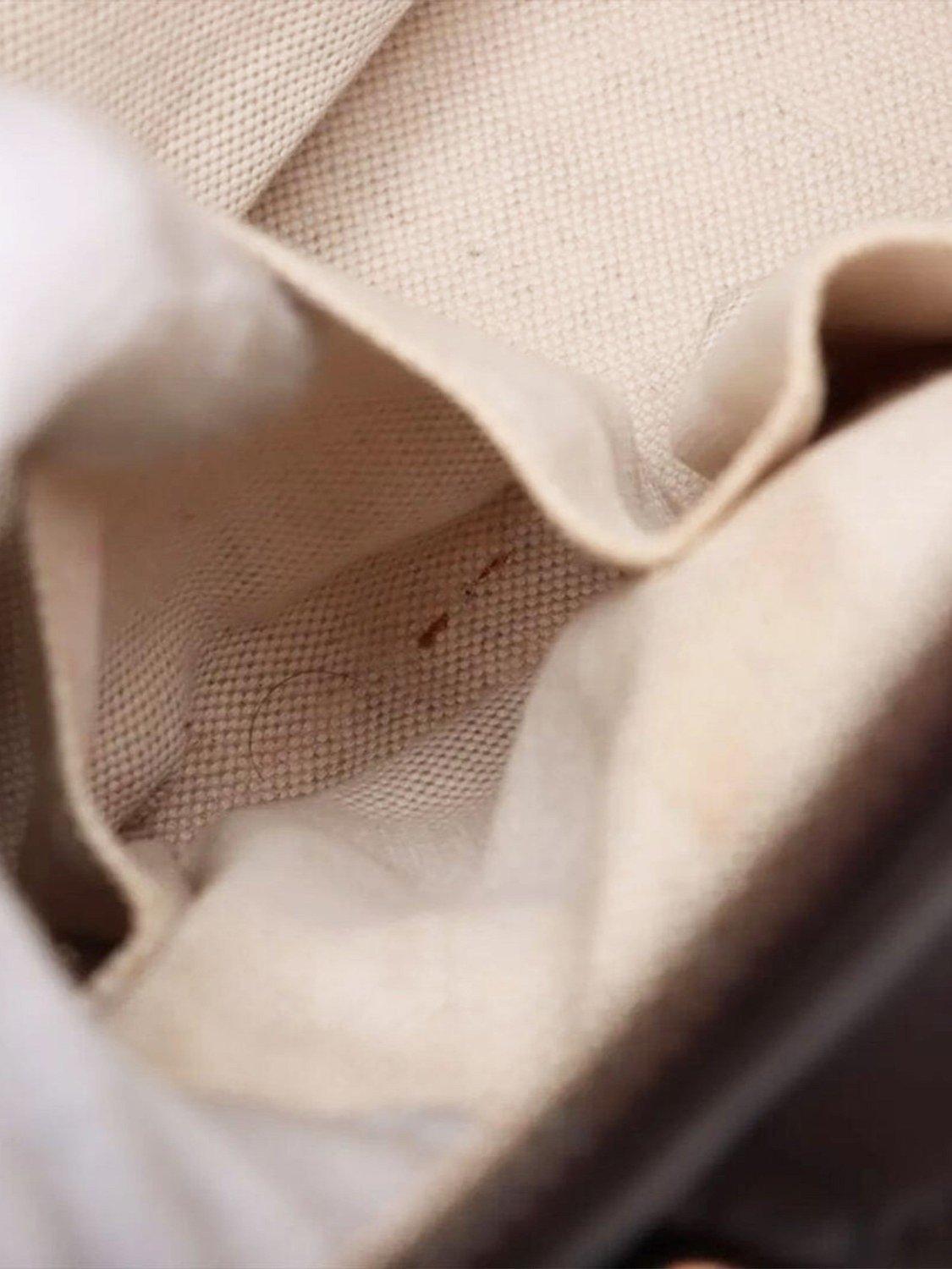 Product image 10 of 10, which shows Pre-loved GUCCI Sukey Guccissima 2-Way Bag, Brown