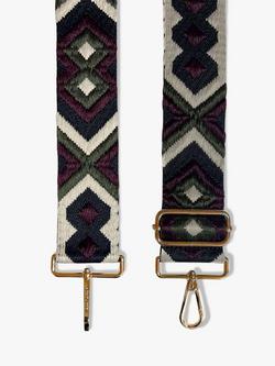 Apatchy London Woven Crossbody Bag Strap, Multi, Multi