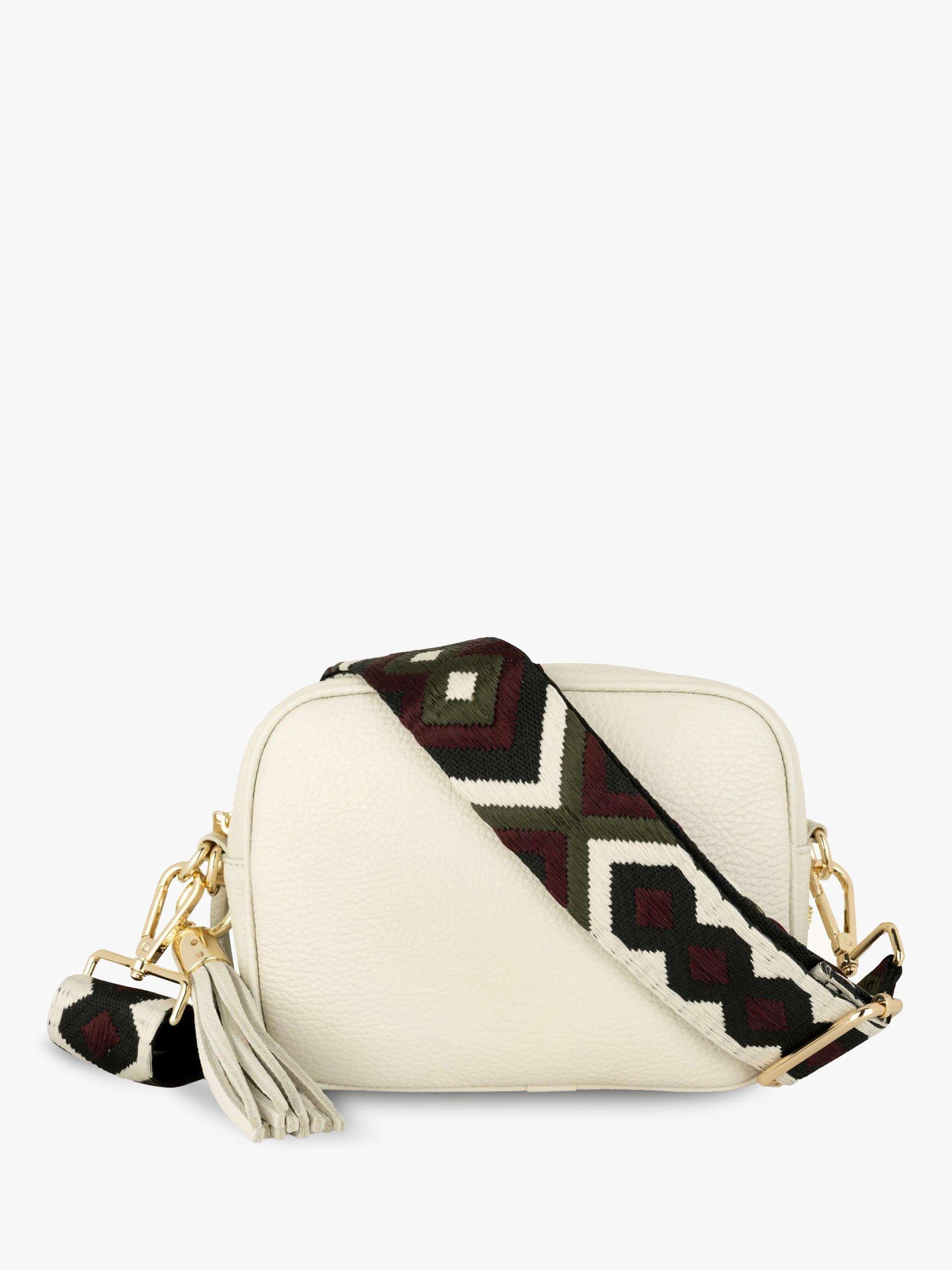 Product image 2 of 2, which shows Apatchy London Woven Crossbody Bag Strap, Multi