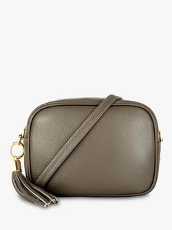 Apatchy London Leather Crossbody Bag, Latte - view 2, Latte