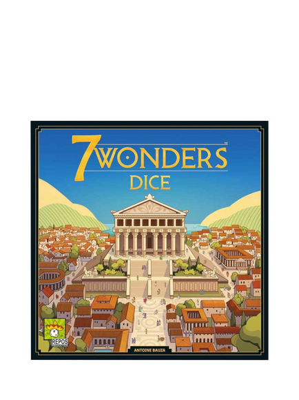 Asmodee 7 Wonders Dice Game, Multi