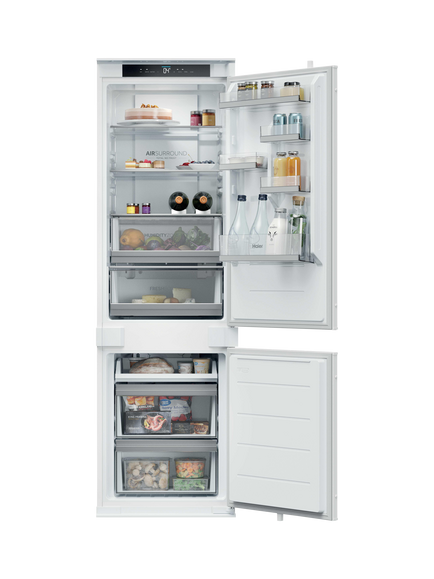 Haier HBQW5518DK Integrated 70/30 Fridge Freezer, White, White