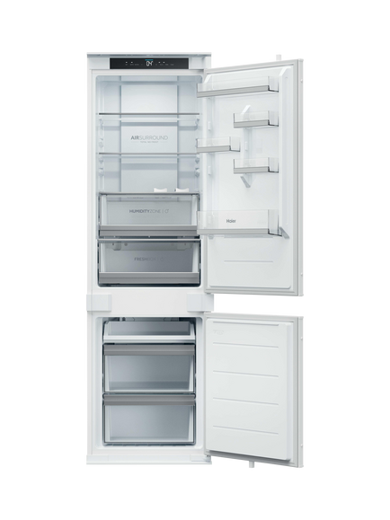 Haier HBQW5518DK Integrated 70/30 Fridge Freezer, White - view 2, White