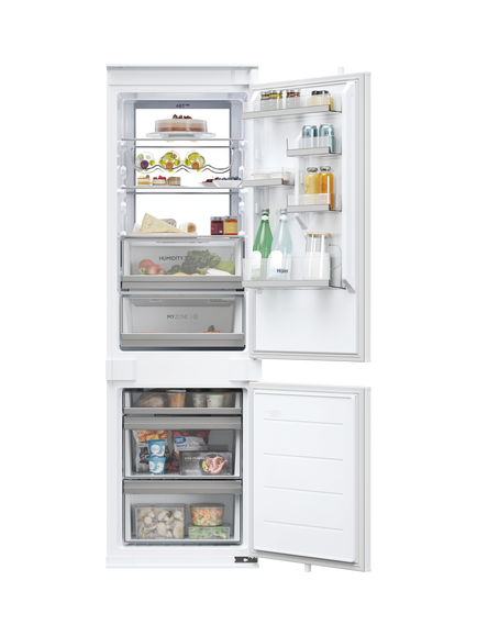 Haier HBW7518CTK Integrated 70/30 Fridge Freezer, White, White
