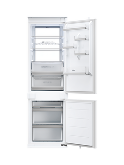 Haier HBW7518CTK Integrated 70/30 Fridge Freezer, White - view 2, White