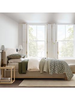 West Elm Laney Floral Quilted Bedspread, Elm - view 2, Elm