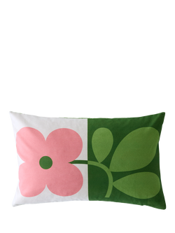 Orla Kiely Floret Cushion - view 2, Pink