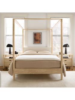 West Elm Reflections Matelassé Quilted Pillowsham, Sand - view 2, Sand