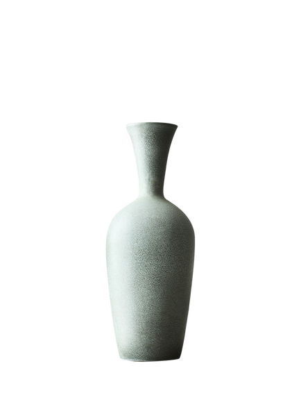 West Elm Glazed Ceramic Vase, H56cm, Cool, Cool
