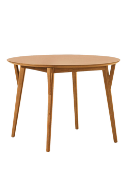 West Elm Mid Century 4-6 Seater Extending Dining Table, Acorn, Acorn