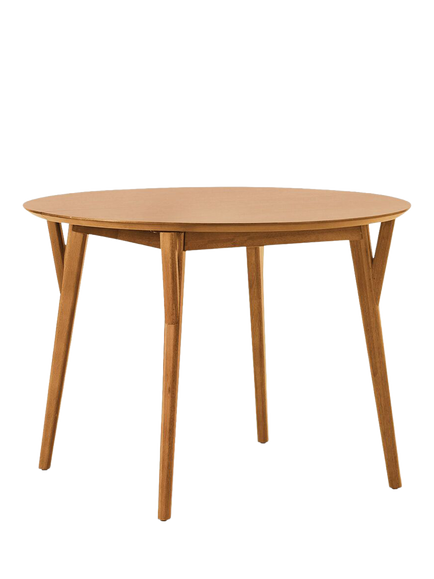 West Elm Mid Century 4-6 Seater Extending Dining Table, Acorn, Acorn