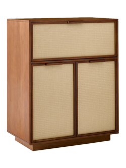 West Elm Douglas Bar Cabinet, Cool Walnut, Cool Walnut