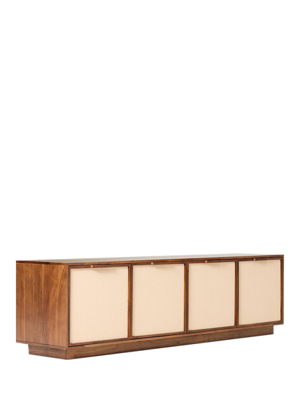 West Elm Douglas Media Console, Cool Walnut, Cool Walnut