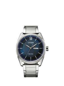 Citizen AW0081-54L Gen Men's Bracelet Strap Watch, Blue