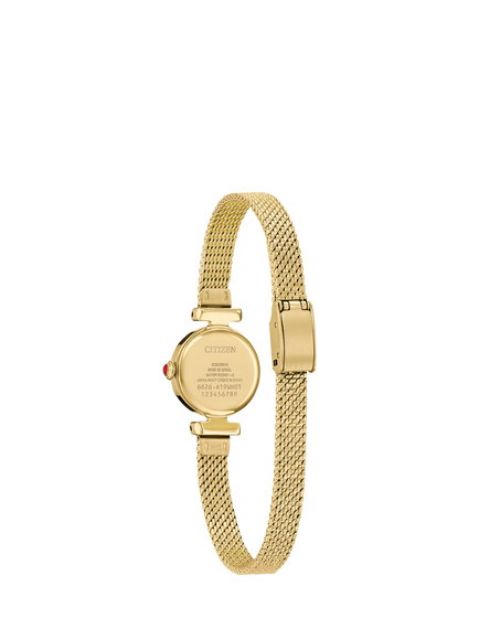 Citizen EG7086-57P Women's Fio Round Bracelet Strap Watch, Gold - view 2, Gold