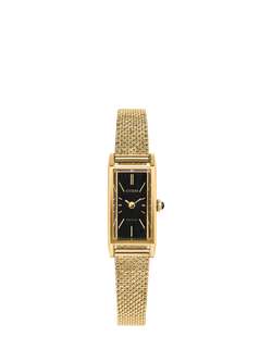 Citizen EG7128-59E Women's Fio Rectangular Bracelet Strap Watch, Gold, Gold