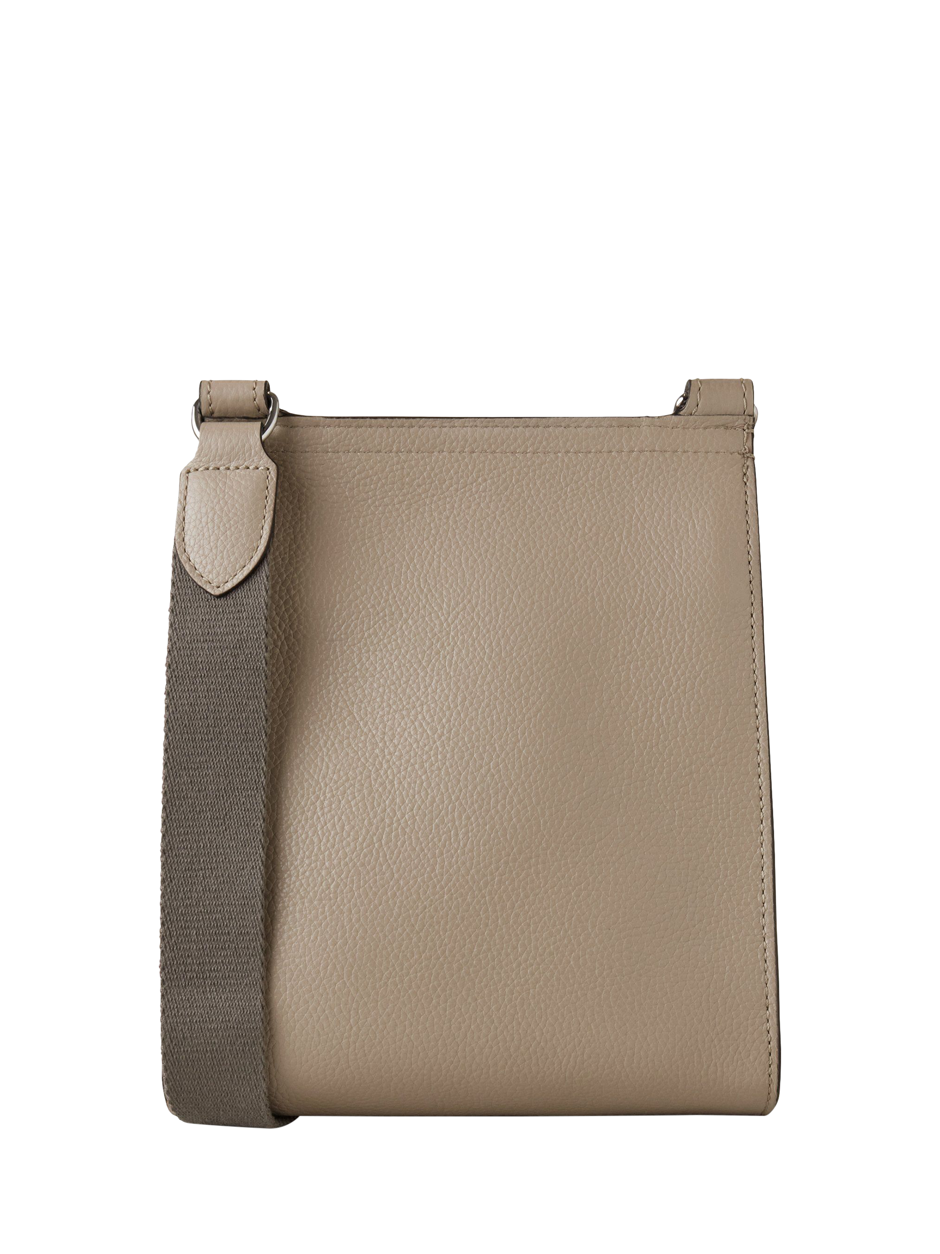 Product image 2 of 5, which shows Mulberry Antony Small Classic Grain Leather Messenger Bag, Dune