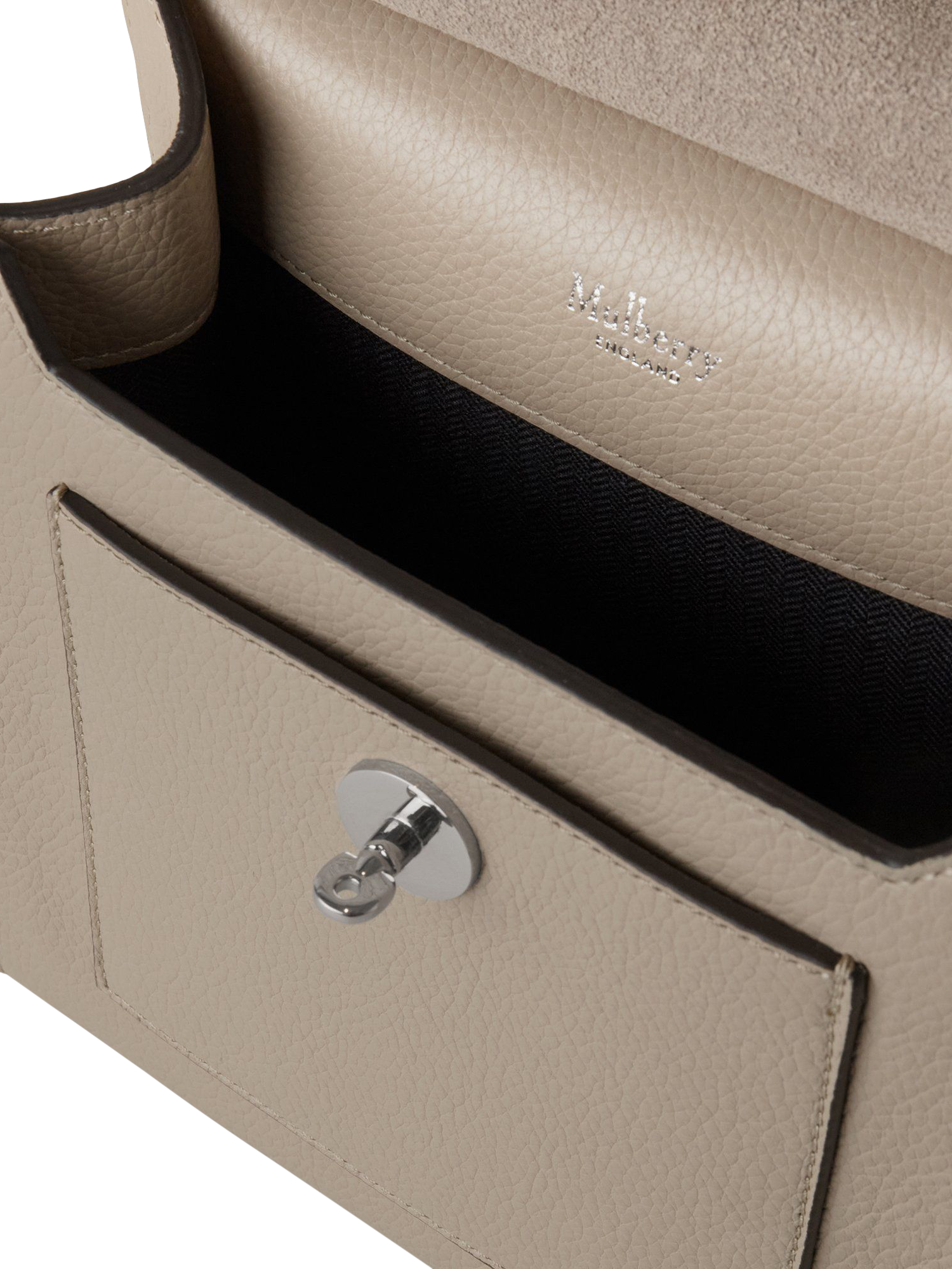 Product image 4 of 5, which shows Mulberry Antony Small Classic Grain Leather Messenger Bag, Dune