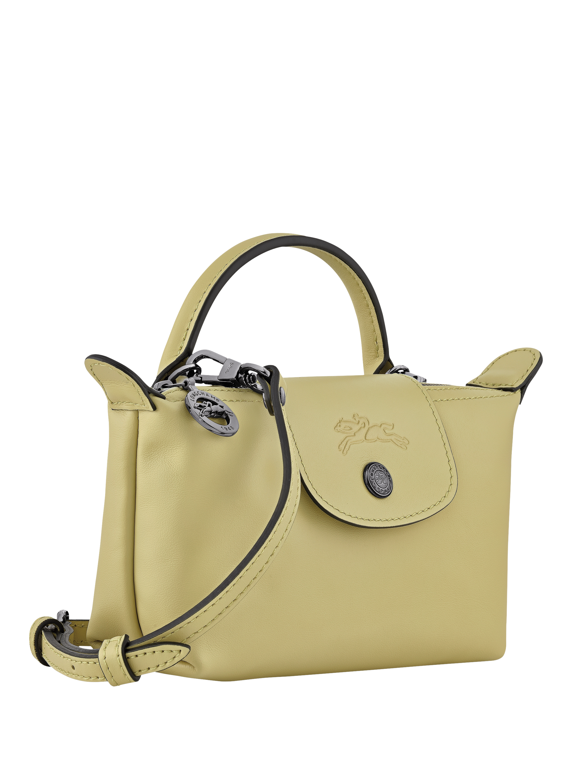 Product image 3 of 6, which shows Longchamp Le Pliage Xtra XS Pouch, Pistachio