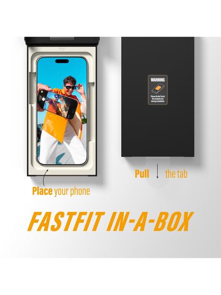 PanzerGlass Ultra-Wide Screen Protector for iPhone 17 Pro Max with FastFit in-a-box - view 2, Clear