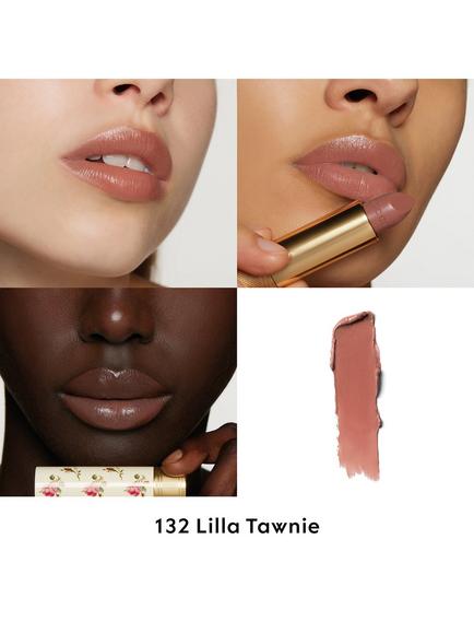 Gucci Rouge À Lèvres Voile Lipstick - view 2, 132 Lilla Tawnie