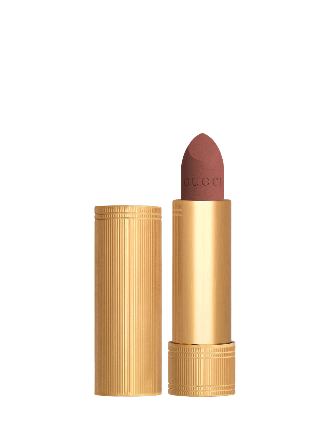 Product image 1 of 8, which shows Gucci Rouge À Lèvres Matte Lipstick, 133 Ida Mocha
