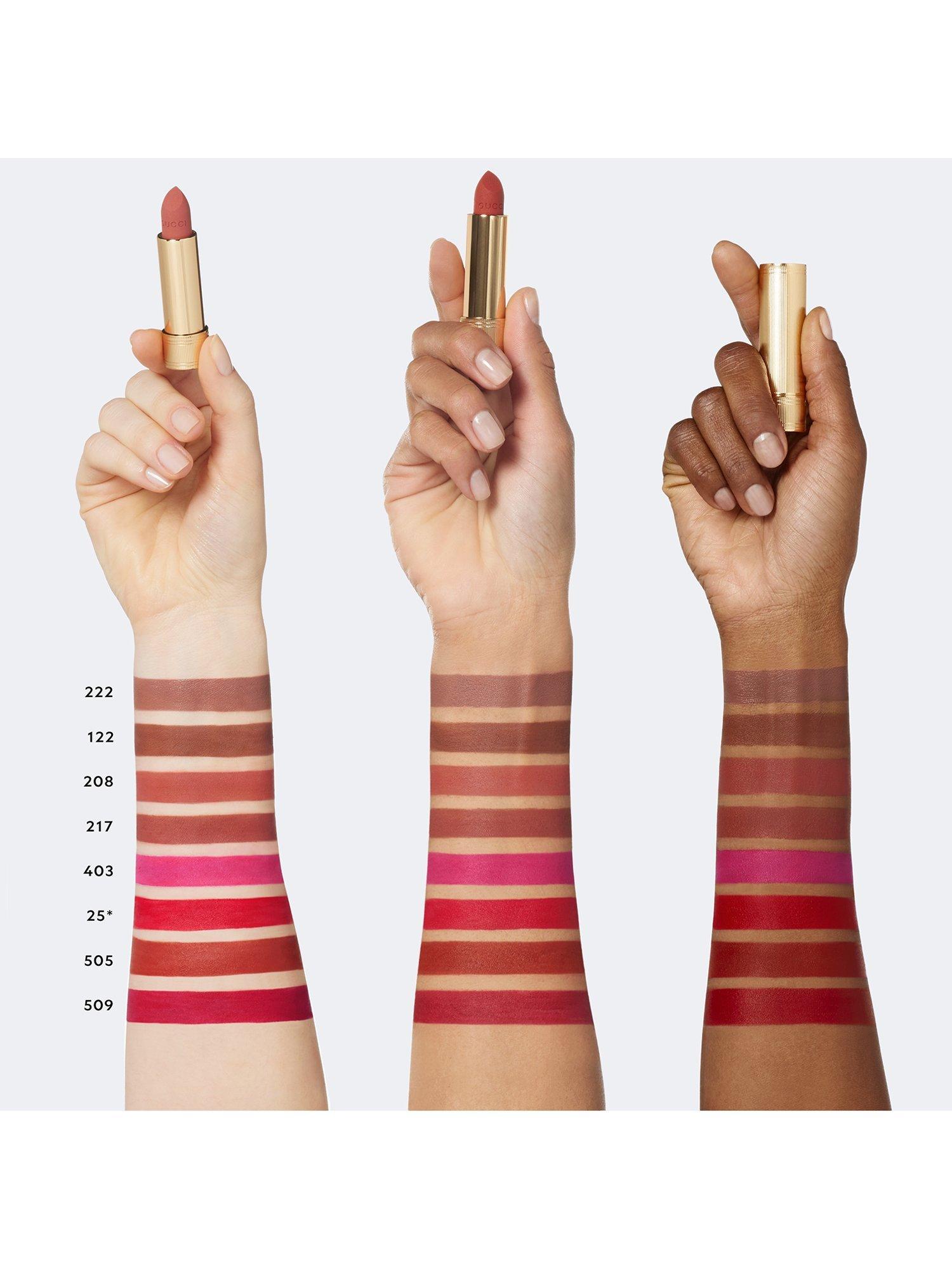 Product image 3 of 8, which shows Gucci Rouge À Lèvres Matte Lipstick, 133 Ida Mocha